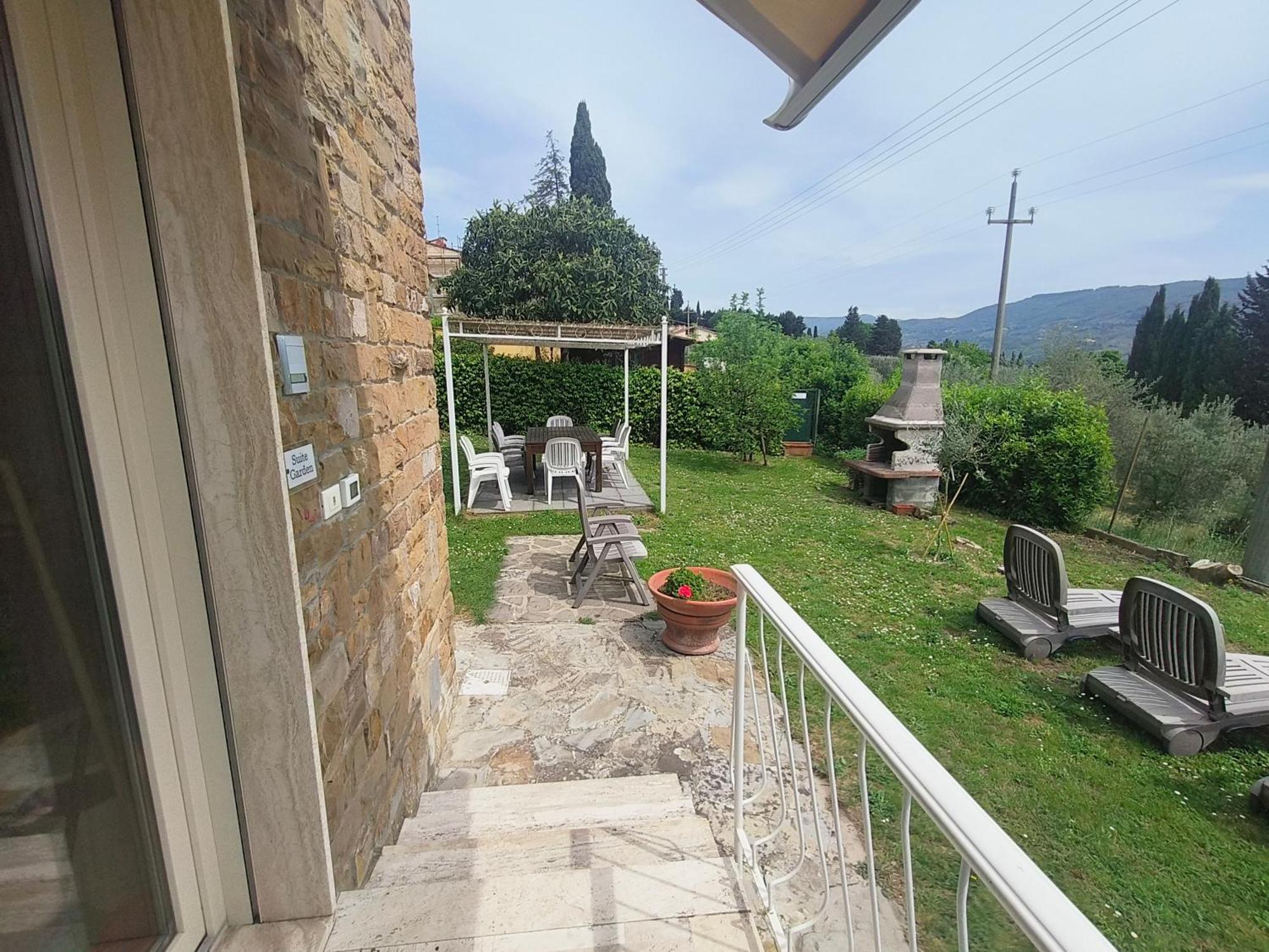 Villa Le Statue Флоренция Екстериор снимка